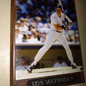 Don mattingly plaque